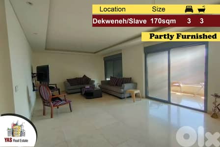 Dekweneh/Slave 170m2 | Partly Furnished | High End | AA |