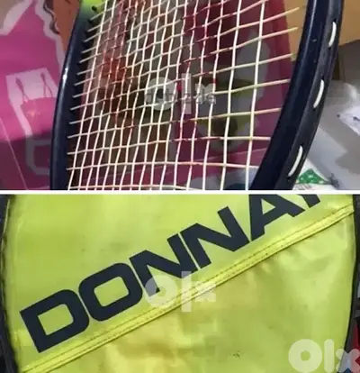 Collection Donnay Tennis racket GLM Pro3, Vintage Andre Agassi