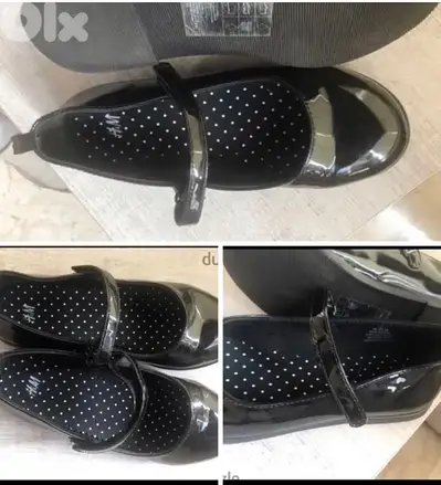 H&M NEW shoes black for girls . . SIZE 32 NEW