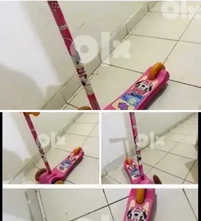 Scooter Disney MiniMouse pink colour ce-France Disney