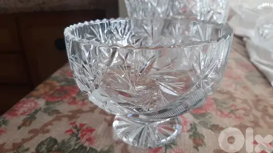 بونبونيارة كريستال روسي نقي منقوش