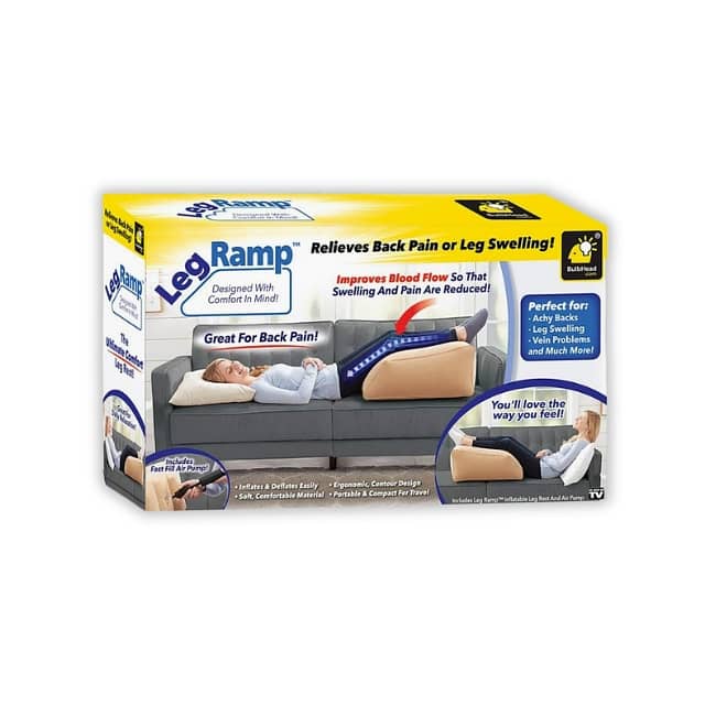 Inflatable Leg Cushion, Orthopedic Pillow for Hip & Knee Pain 0