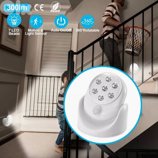 Light Angel Sensor Lamp - Stick Up Motion Light for Home, Garden 6