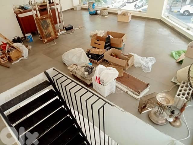 120 Sqm l Prime Location, Decorated Showroom For Rent in Achrafieh 0