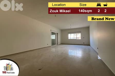 Zouk Mikael 140m2 | 300m2 Terrace | Brand New | Flat | EH |