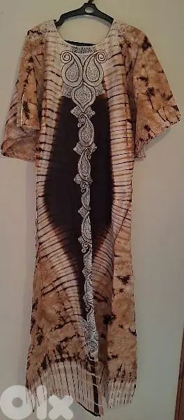 Abaya, size 40-42 ,brown design