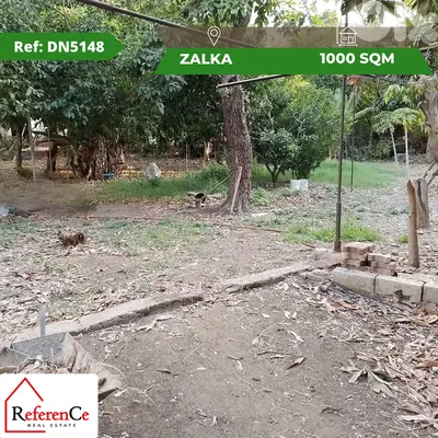 Outstanding 1000sqm Land For Sale In Zalka. أرض رائعة للبيع في الزلقا