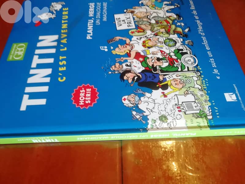 Tintin c'est l'aventure Hors-série - Album Plantu, Hergé - Un dialogu 4