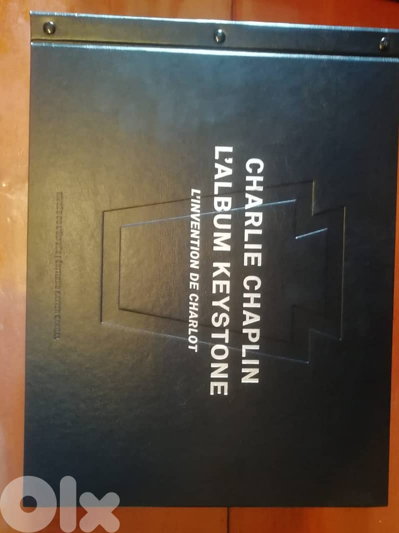 Coffret livre Charlie Chaplin l'album Keystone "invention de Charlot" 3