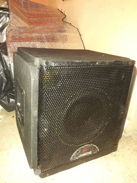 Vintage SUBWOOFER JBN 900Watts 4ohms(output 4 extra sp) made in USA 2