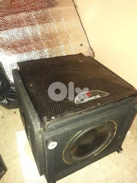 Vintage SUBWOOFER JBN 900Watts 4ohms(output 4 extra sp) made in USA 1