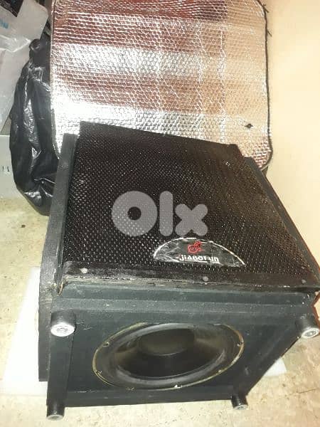 Vintage SUBWOOFER JBN 900Watts 4ohms(output 4 extra sp) made in USA 10