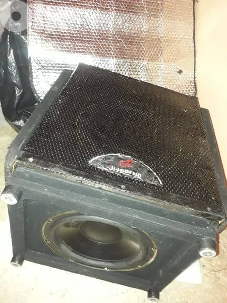 Vintage SUBWOOFER JBN 900Watts 4ohms(output 4 extra sp) made in USA 12