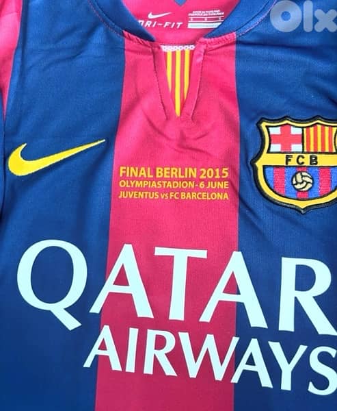 Barcelona FCB 14/15 Messi 10 final berlin/ special edition nike jersey 1
