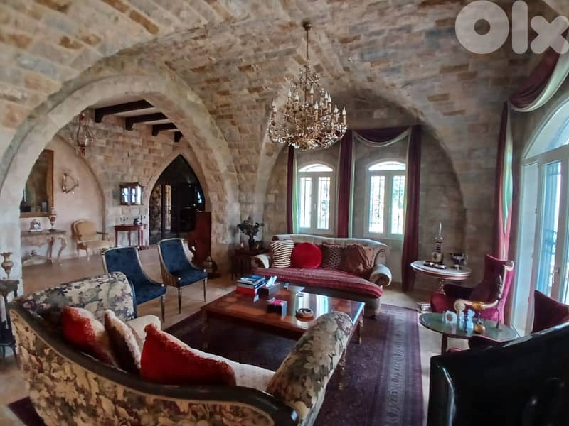 L15866-Traditional Lebanese House With View For Sale In Beit Chabeb 0