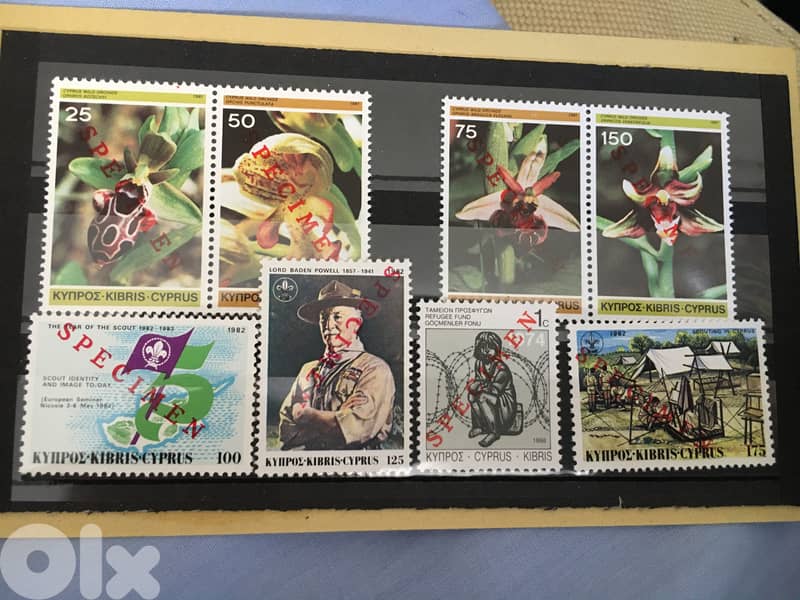 Specimen stamps 0