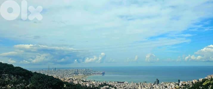 FULLY FURNISHED APARTMENT IN RABWEH PRIME (110SQ) SEA VIEW, (RAB-133)