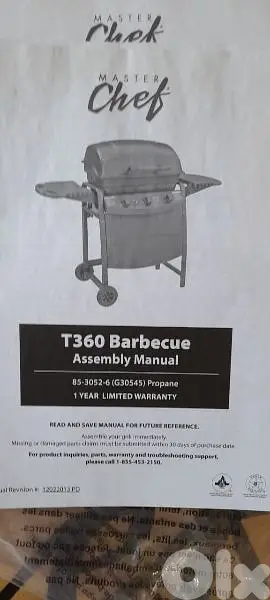 للبيع بربكيو مستر شيف