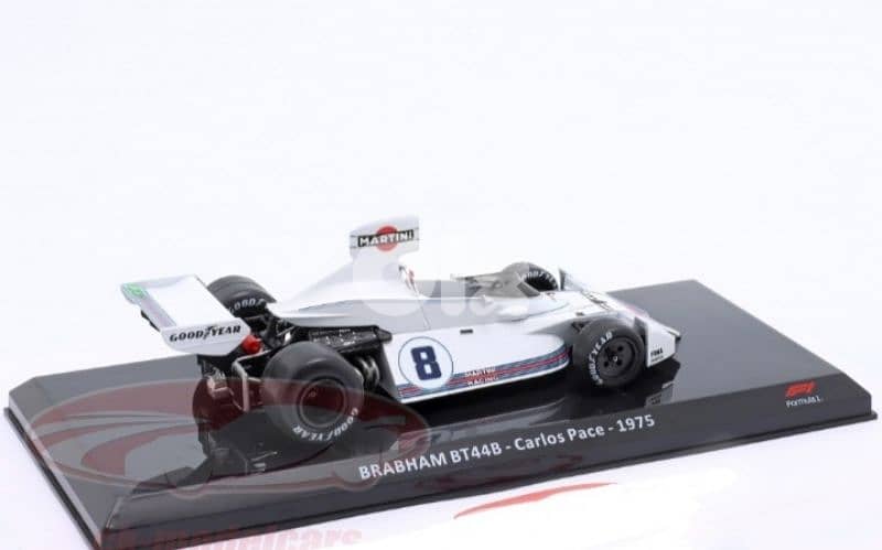 Carlos Pace Brabham BT44B (GP 1975) diecast car model 1:24 3