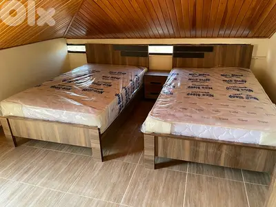 تختين مفرد ونص مع فرشة جديدة بافضل الاسعار