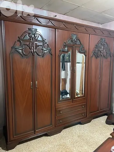 غرفة نوم مستعملة شب جديدة خشب زان ولاتي