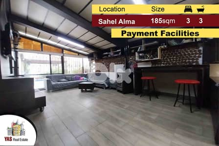Sahel Alma 185m2 | 110m2 Terrace / Garden | Payment Facilities | IV |