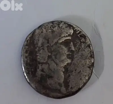 Emperor Nero Silver Roman Coin year 54_68 AD عملة فضة للامبراطور نيرون