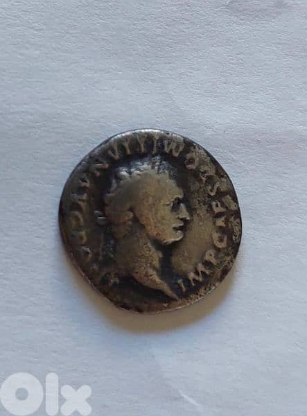 Roman Emperor Vitellius Silver  Denarius year 69 AD 0
