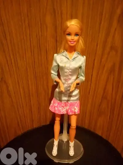 Barbie PUPPIES SWIMMING POOL Mattel Great doll Moves her Hands Up +Sh