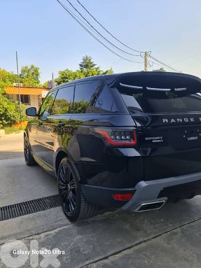 Range Rover Sport Supercharged HSE Balck In Black
