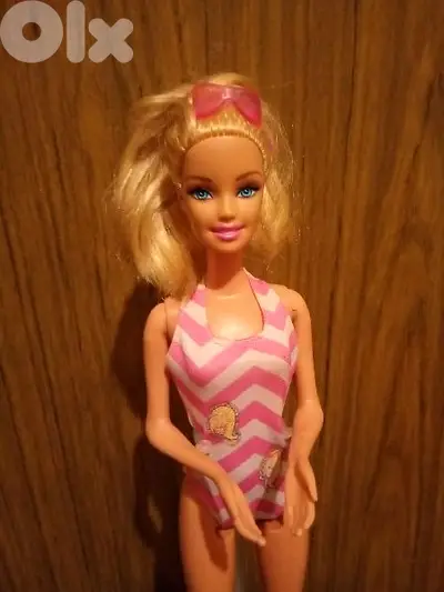 Barbie Puppy Swim School great Mattel doll moves her hands up+Shoes+Sg