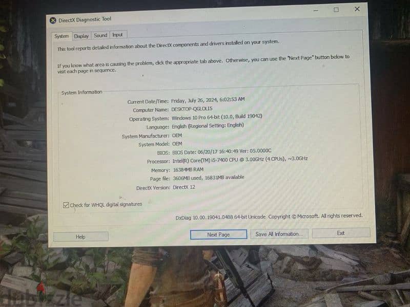 Gaming desktop 1