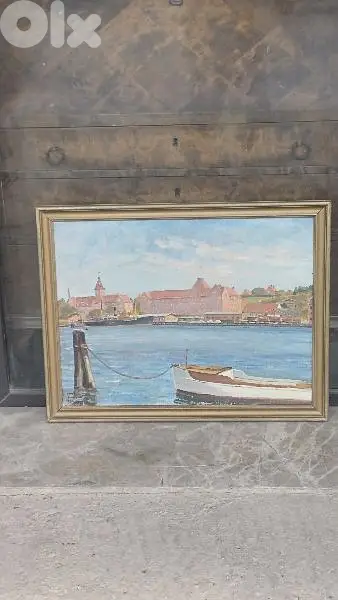 لوحة رسم زيتي اوروبية