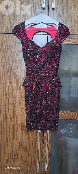 For Sale: Fuchsia Dress - Formal Events, Size 38, Worn Only Once! 0