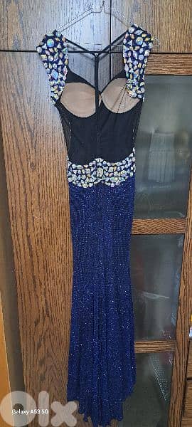 For Sale: Dark Blue Dress - Formal Events, Size 38, Worn Only Once! 0