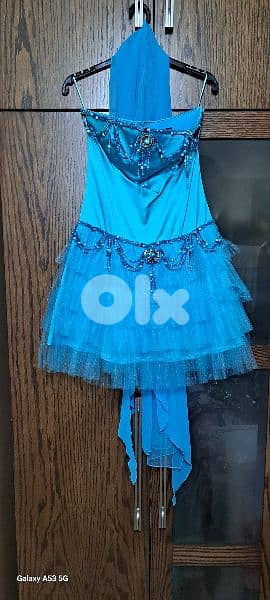 For Sale: Light Blue Dress - Formal Events, Size 38, Worn Only Once! 0