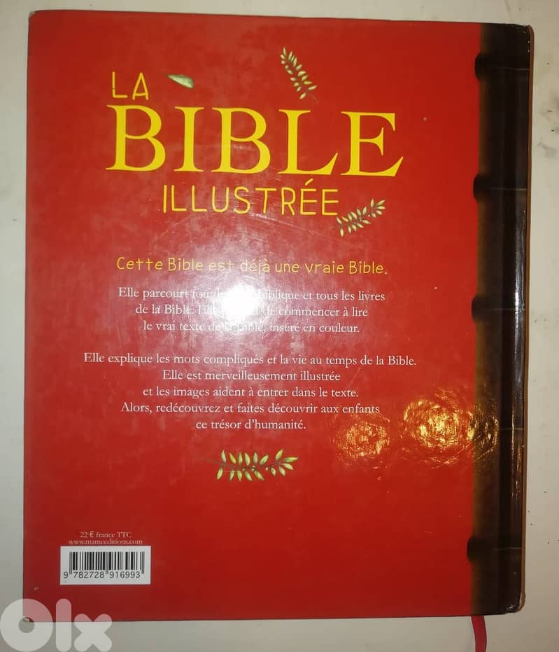 La Bible illustree ancien et nouveau testament  plus traveaux des apot 10
