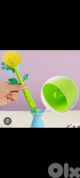 cute flowers sink brushs 2