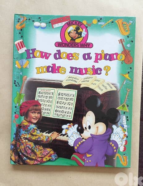 Children's book:How does a piano make music? 0