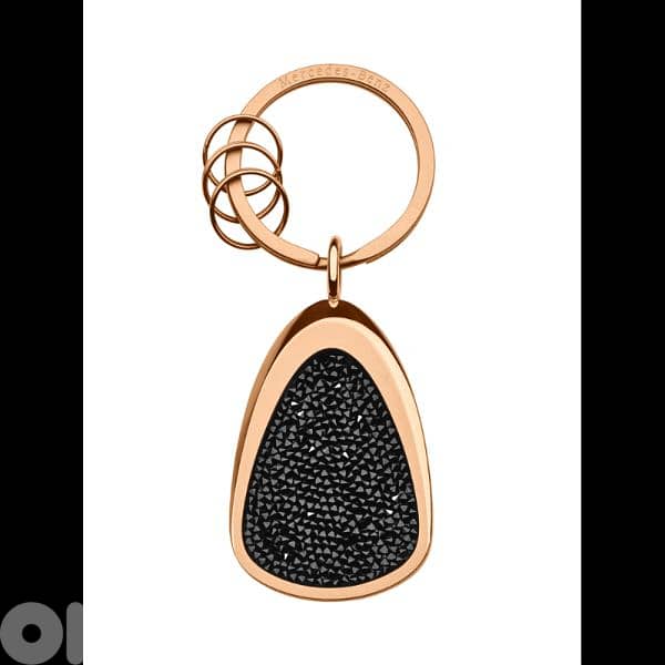 SWAROVSKI Keyring Crystal Rose Gold Genuine Mercedes Benz Collection 2