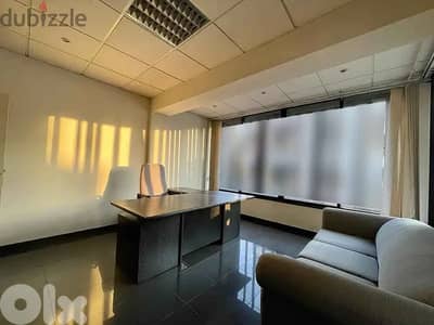 SUPER CATCH Office In Hazmieh Prime (85Sq) FURNISHED , (HA-407)