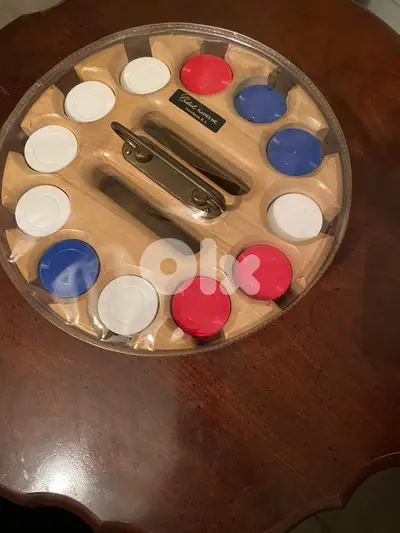 Set of Poker chips (300)  + Deck of Playing cards