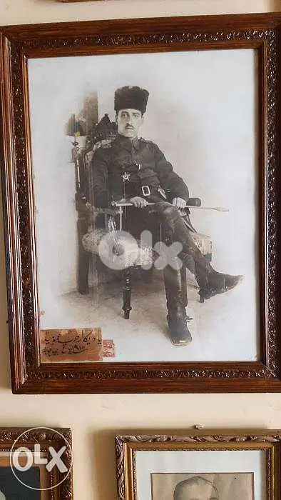 صورة اصلية لضابط عثماني سنة 1915