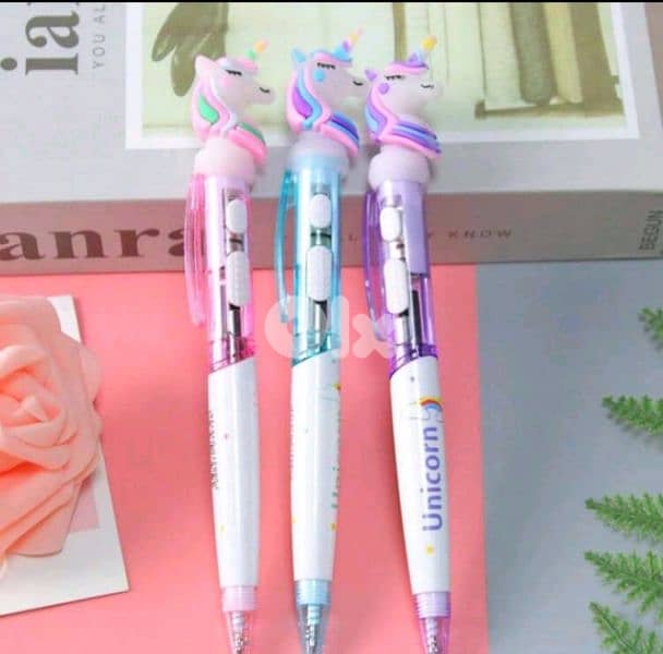 unicorn stationery and school items for girls 13