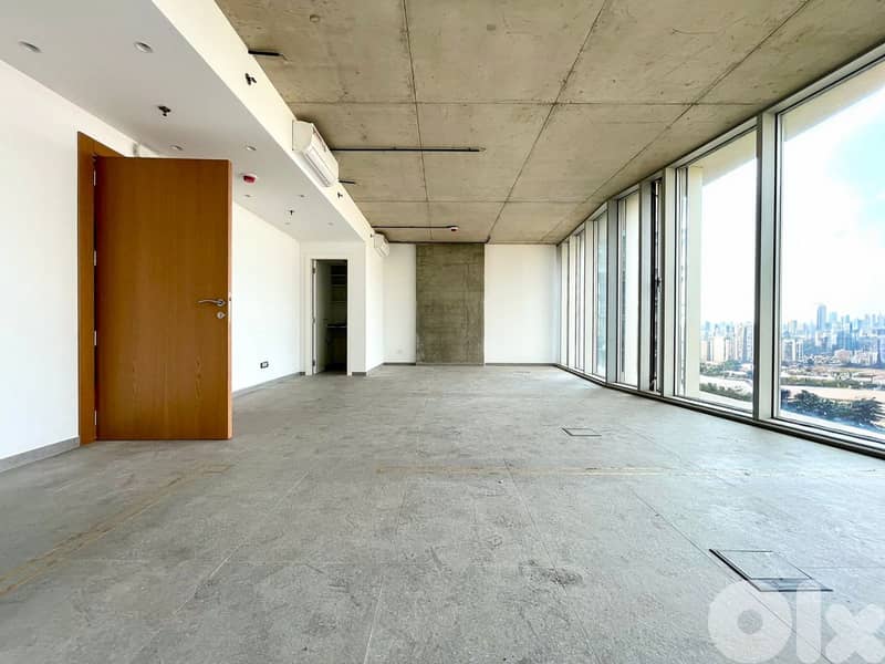 JH24-3580 Office 75m for rent in Sin l Fil, $ 1,000 cash 0
