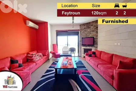 Feytroun 120m2 + 50m2 Terrace | Furnished | Perfect Condition | DA |