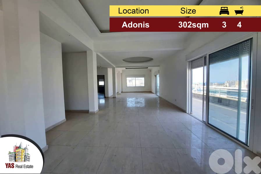 Adonis 302m2 | Specious Apartment | Well Lighted | Sea View | CH | 0