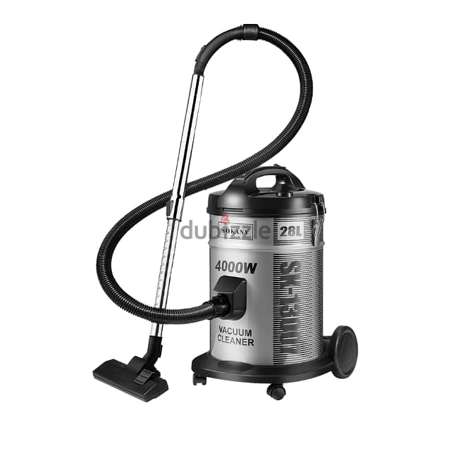 Steel-Barrel Sokany Industrial Vacuum – 20,000 Pa High-Suction Cleaner 0
