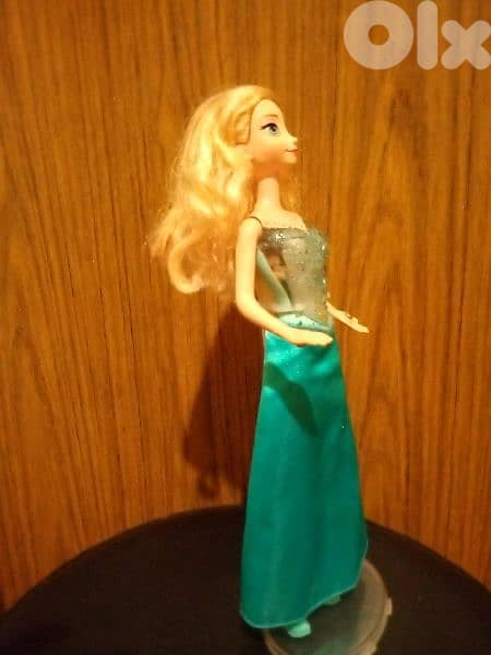 Queen ELSA MUSICAL LIGHT MAGIC Mechanism FROZEN melody Disney doll=20$ 7