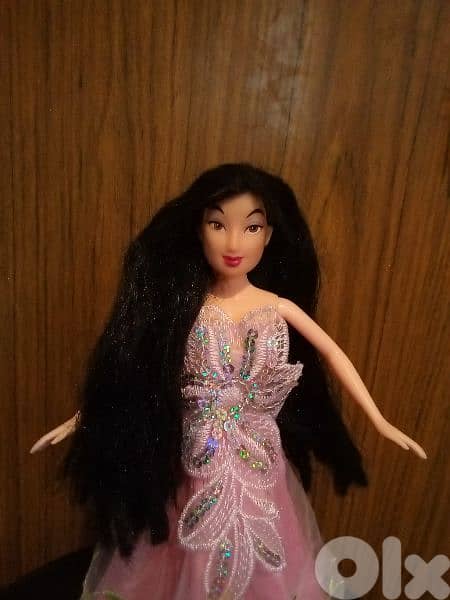 Princess MULAN Disney Still Good SIMBA doll ball neck Bending legs=22$ 2